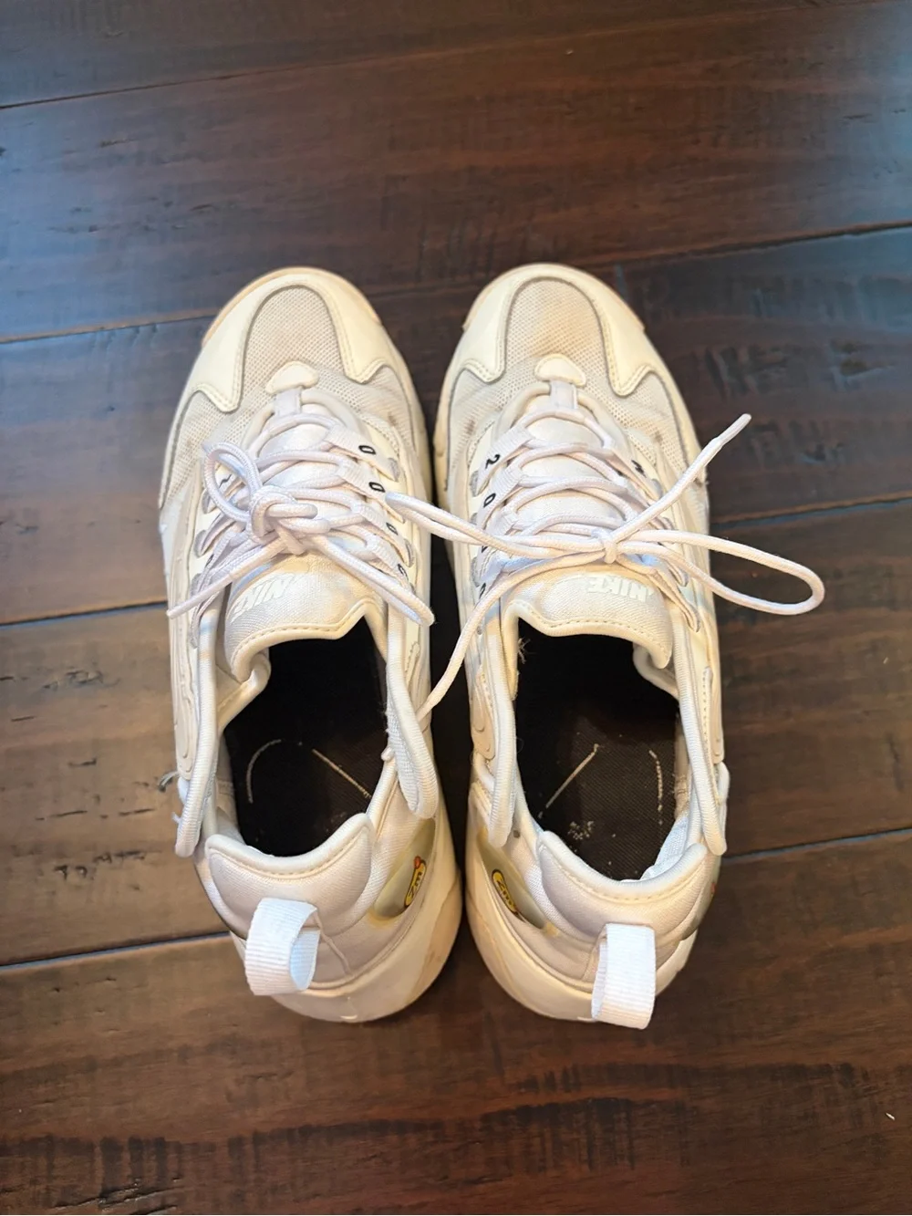 Nike White/Sail Zoom 2K Runner Sneakers athletic activewear sporty shoes neutral